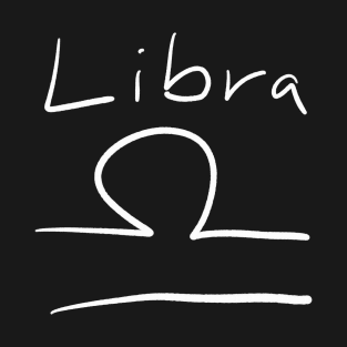 Libra zodiac sign T-Shirt