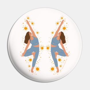 Star girl Pin