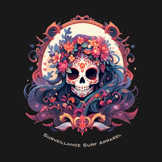 Senorita Sugar Skull by Surveillance Surf Apparel