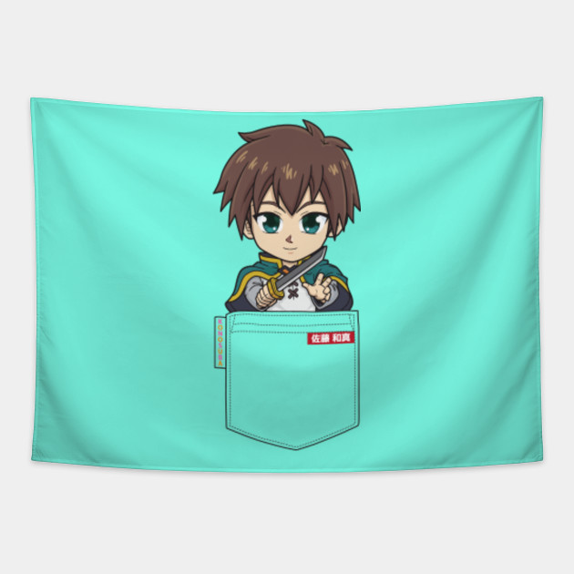 Chibi Kazuma Sato - Konosuba Anime - Magnet