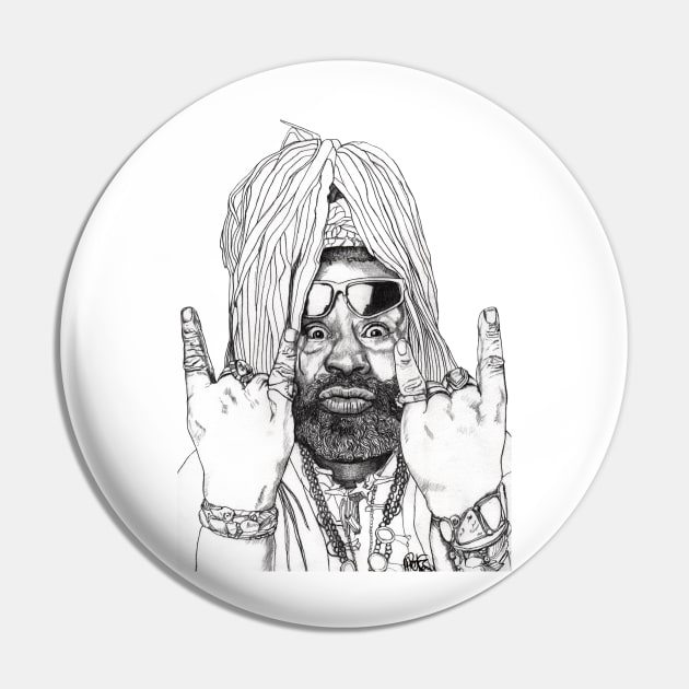 George Clinton Pin by paulnelsonesch