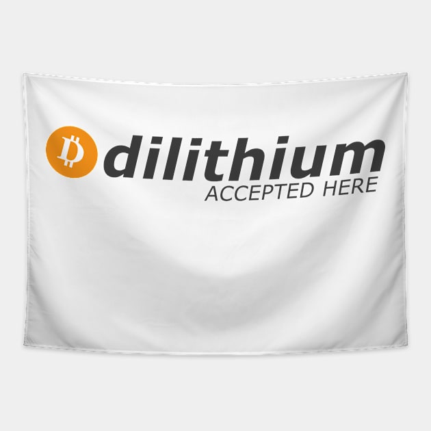 Dilithium Accepted Here Tapestry by alienfolklore