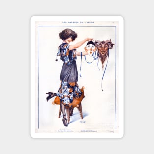 La Vie Parisienne, 1920s Magnet