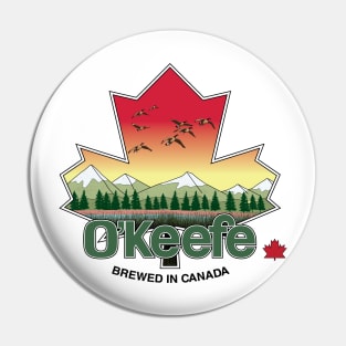 O'Keefe Brewery - Brewed in Canada Pin