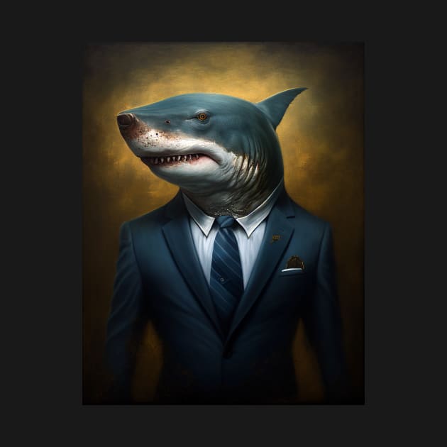 Royal Portrait of a Shark by pxdg