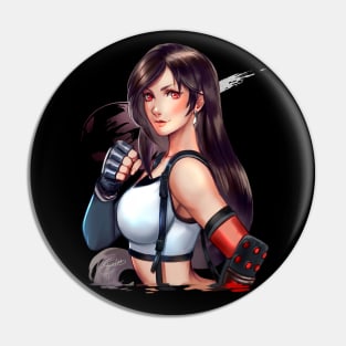 Tifa fanart Pin