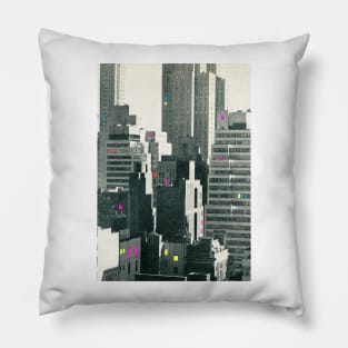 Discos in New York Pillow