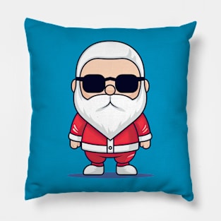 funny santa claus Pillow