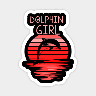 Dolphin Girl Magnet