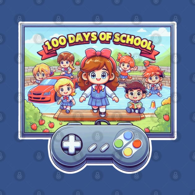 100 Days of School Video Game by Etopix