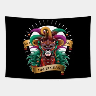 Mardi Gras Tattoo Tapestry