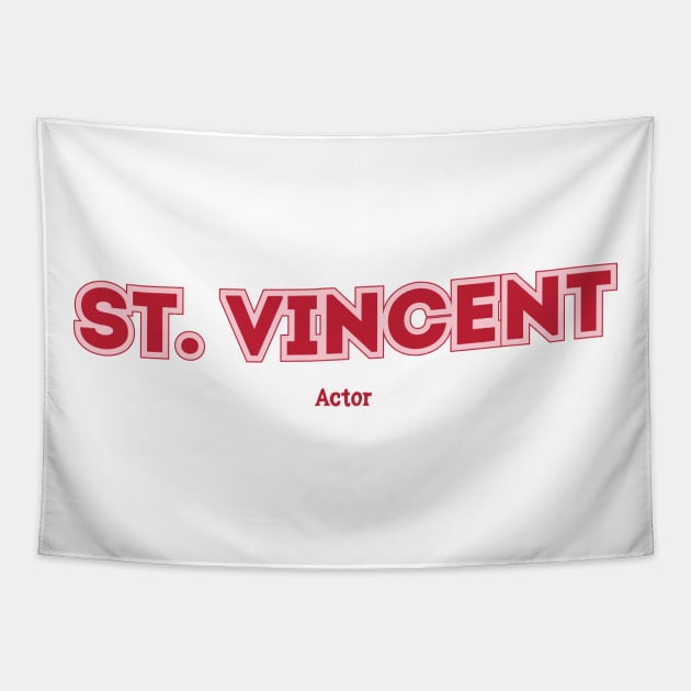 St. Vincent - Actor Tapestry by PowelCastStudio