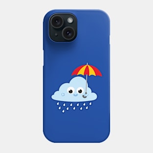 Cloud umbrella Phone Case