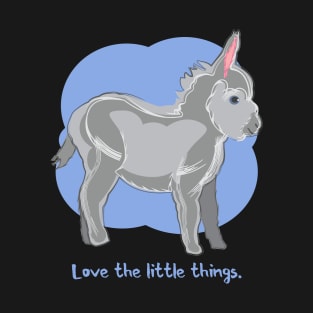 Love the Little Things Baby Donkey T-Shirt