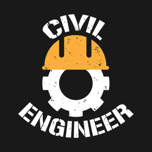 Civil Engineer Hard Hat Gear Engineering T-shirt T-Shirt