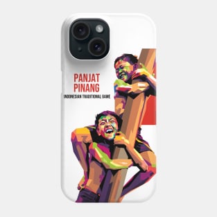 Panjat Pinang Indonesian Traditional Game Phone Case