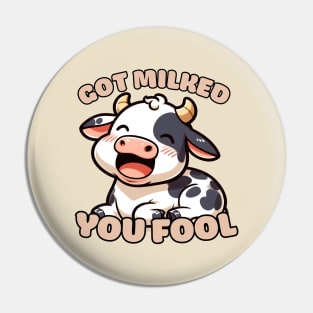 April fool cow Pin