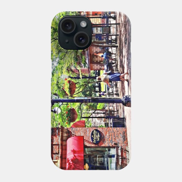 Corning NY - Charming Cafe Phone Case by SusanSavad