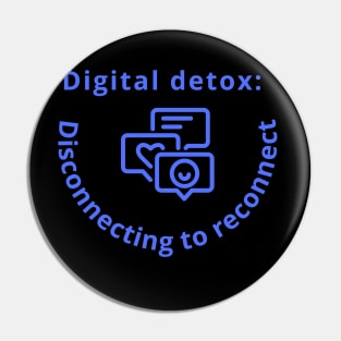 digital detox Pin