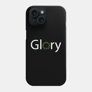 Glory creative text design Phone Case