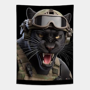 Patriot Panther by focusln Tapestry