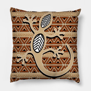 African gecko Pillow