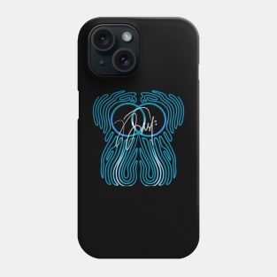 Blue Twins Phone Case