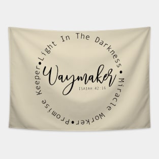 Way Maker , promise keeper Tapestry