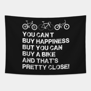 Happiness is a bike Tapestry