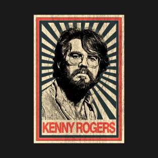 Vintage Poster Kenny Rogers 1977s T-Shirt