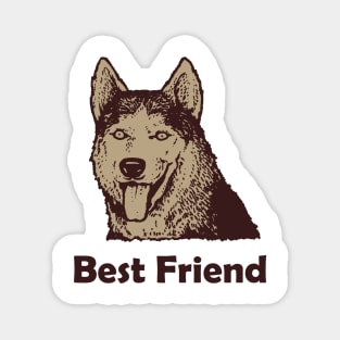 Best Friend - Dog Magnet