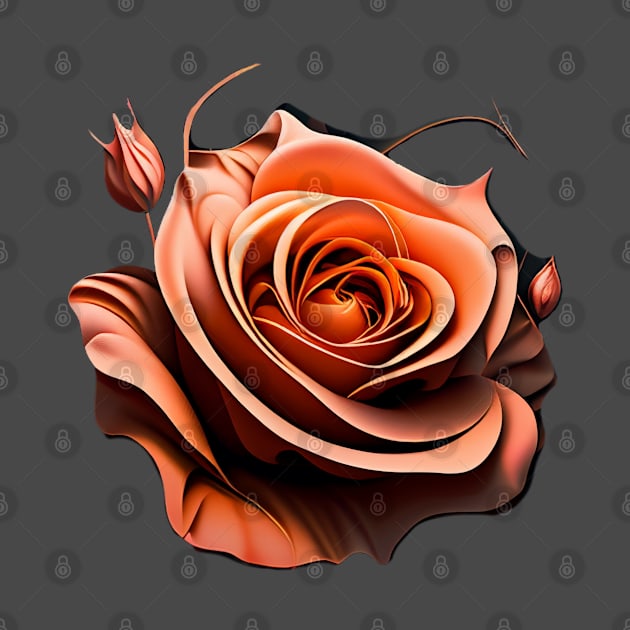 Rose - Orange by Andre