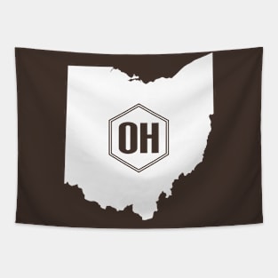Ohio Homer (White) Tapestry