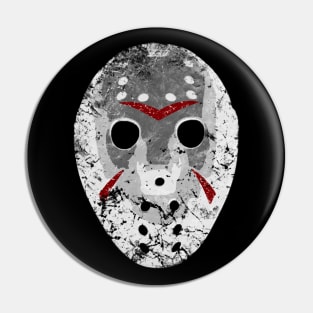 Mask of Horror Pin