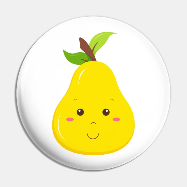 Pear Pin by samshirts