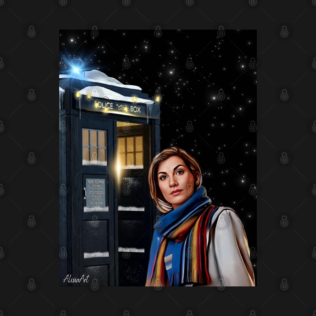 13th Doctor winter esthetic by AlisiaArt