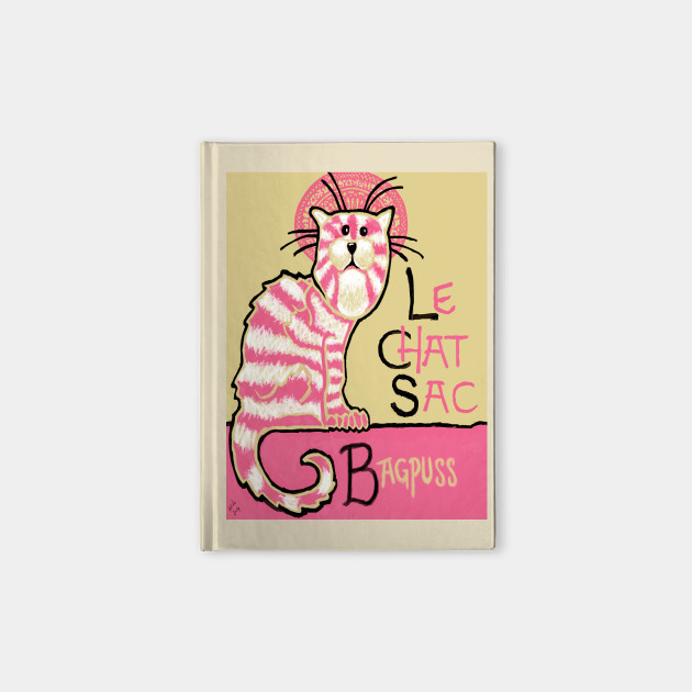 Le Chat Sac Bagpuss Notebook Teepublic Le Chat Sac Bagpuss Notebook Teepublic