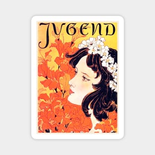 Jugend Cover, 1896 Magnet