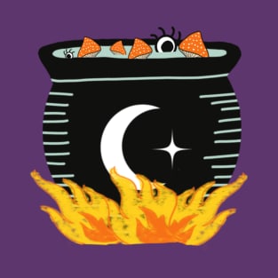 witch cauldron T-Shirt