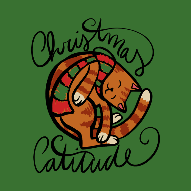 Christmas Catitude by bubbsnugg