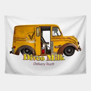 Divco Milk Delivery Truck Tapestry