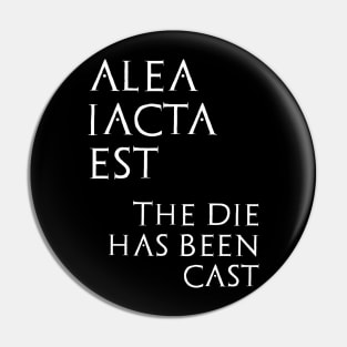 Alea Iacta Est (invert) Pin