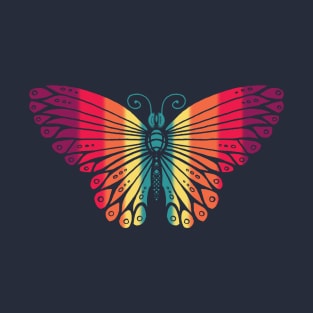 Butterfly Monarch illusion T-Shirt