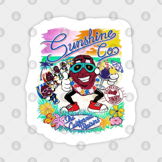 The California Raisins - Sunshine Co. Magnet by nicklower