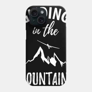 gliding glider pilot Phone Case