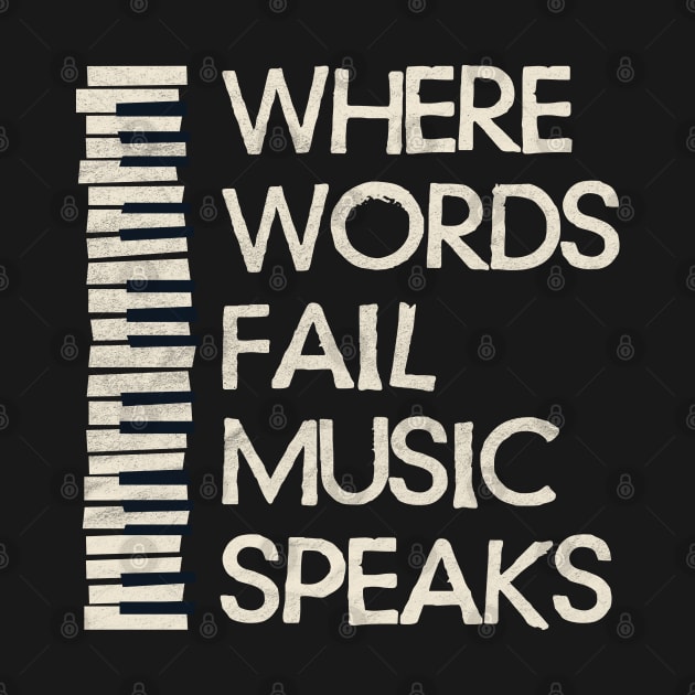 Where Words Fail, Music Speaks by Cooldruck