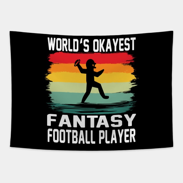 world's okayest fantasy football player Tapestry by Marwah
