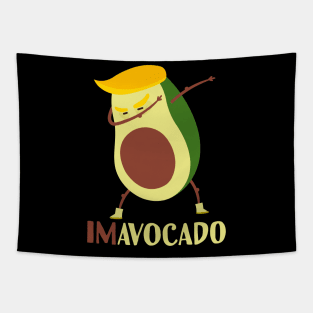 imavocado trump avocado dabbing Tapestry