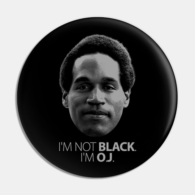 OJ Simpson Pin by Amadeus Co