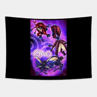 Kabuterimon Digivolves to MegaKabuterimon Tapestry